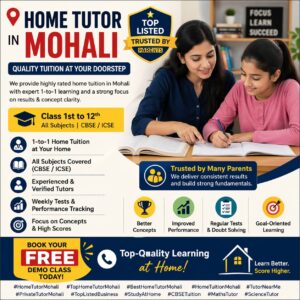 Home Tuition in Mohali – Tutorbuddy